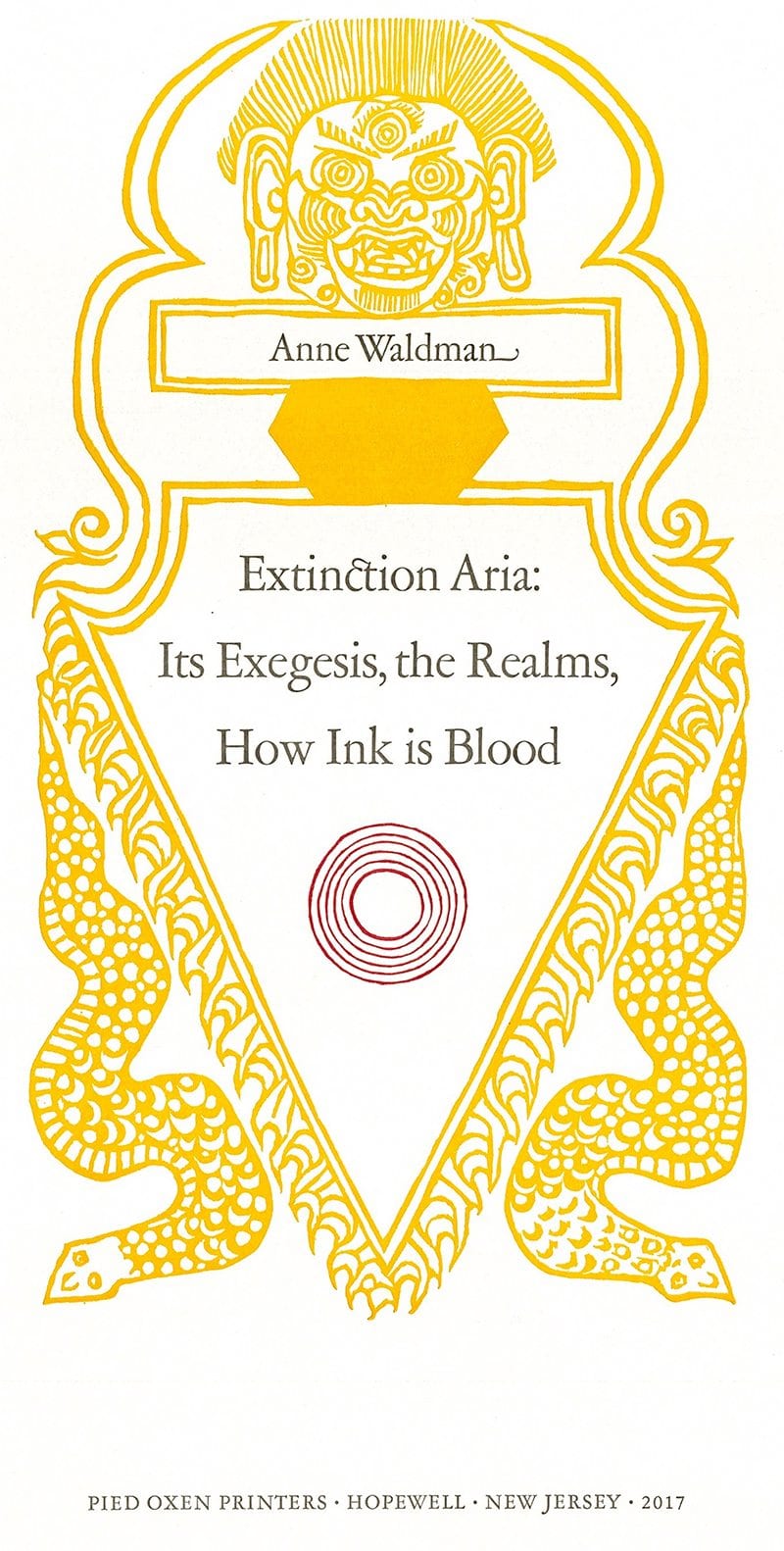 extinction aria anne waldman