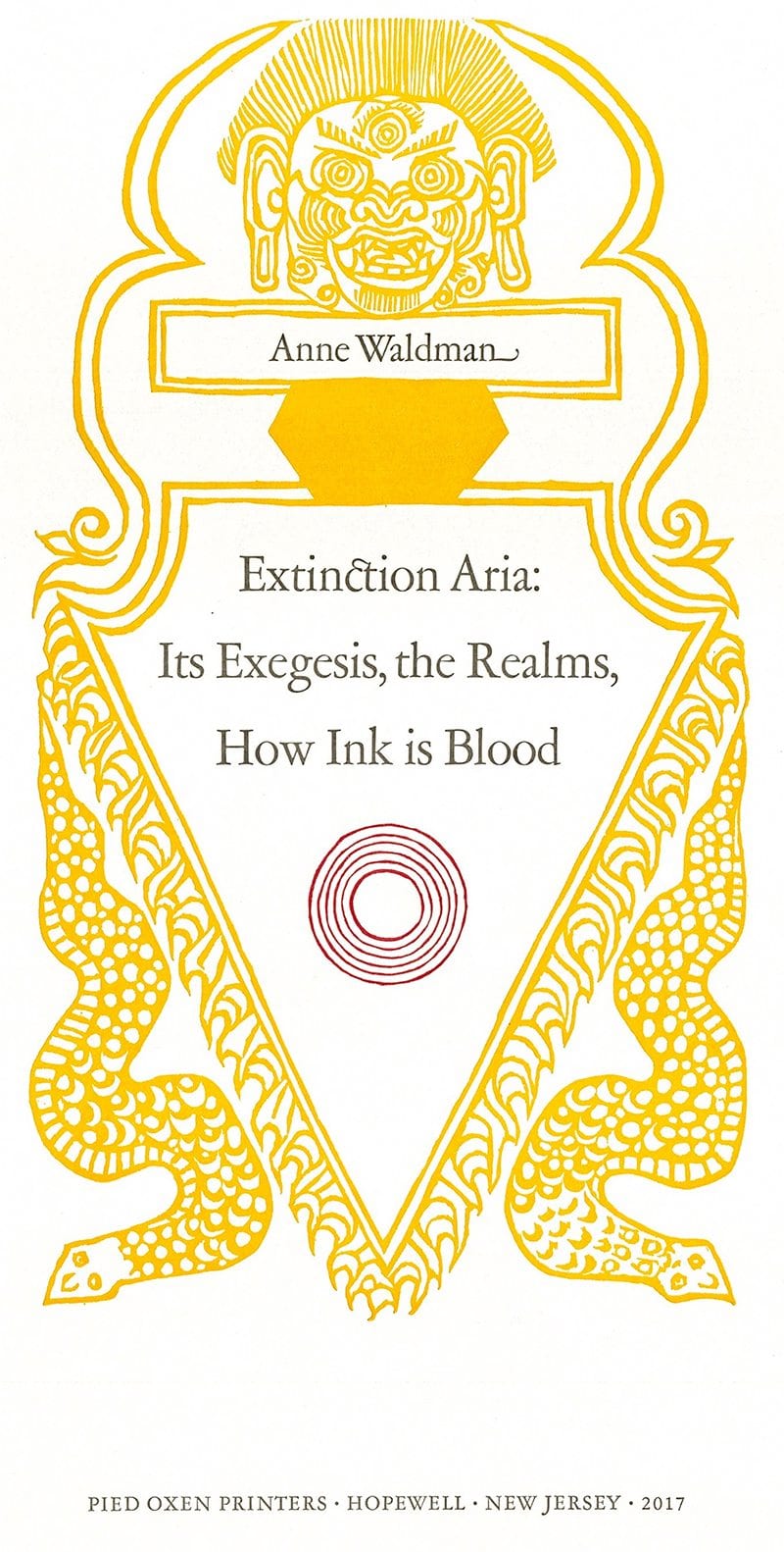 extinction aria anne waldman