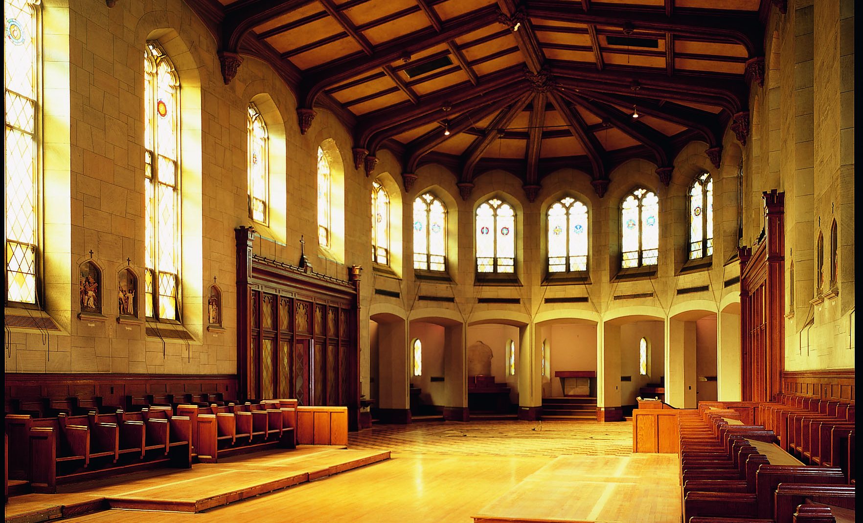 Garrison Institute Chapel interior