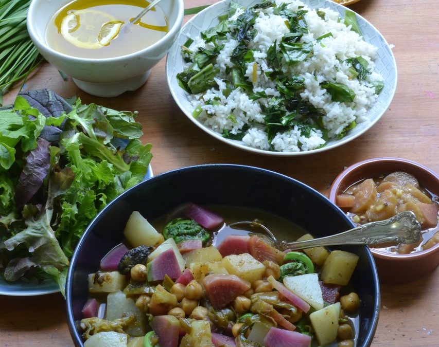 Spicy Spring Vegetable Curry